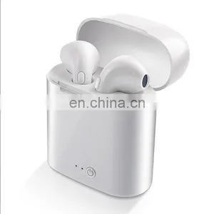 Buy 3 Get 1 FREE TWS I7S Fully Intelligent Voice Prompt Wireless Earbuds Bluetooth for Sale thumbnail-5