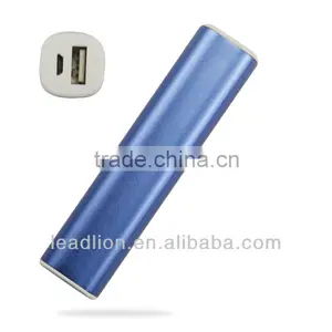 Aluminium Case Phone Charger ED814 Power Bank 2600mAh Universal External Battery Charger USB + 8 Adapters thumbnail-1