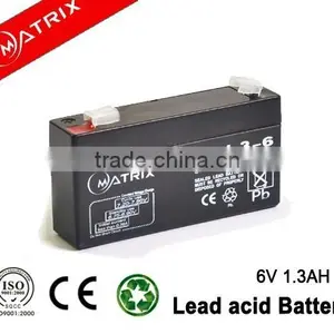 Matrix 6v 1.3ah for Ups Battery for Alarm Systerm 1 Year Warranty Quality thumbnail-1