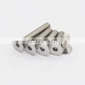 Wholesale Nuts and Bolts Recessed Hex Socket Screw Allen Bolt Stainless Steel thumbnail-1