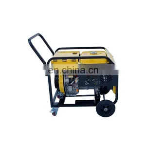 Single /Three Phase AC220V/380V Alternative 50Hz Diesel Generators Portable thumbnail-3