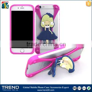 Bumpers Universal Silicone Stand Cartoon Silicone Bumper Case for 1~7 Inches Quality Choice thumbnail-3
