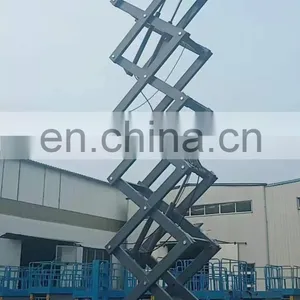Hot Selling Movable Hydraulic Electric Aerial Scissor Lifting Platform Mobile Electric Scissor Lift thumbnail-4