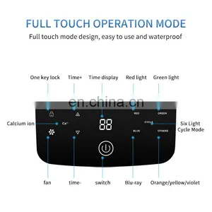 Factory PDT Therapy Facial Care Beauty Instrument 6 Colors Light Whitening And Rejuvenating Acne Foldable LED Light Skin Care thumbnail-4