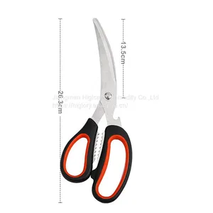 Hot Sale Poultry Scissor for BBQ and Roast Meat Multifuntional Stainless Steel Kitchen Bone Scissor thumbnail-5
