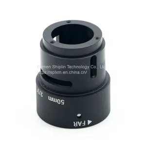 Custom Optical Cnc Surveillance Camera Anodized Aluminum Lens Parts thumbnail-1