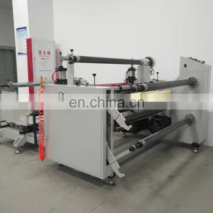 Medical Protective Cloth Non Woven PP Plastic Making Machine Non Woven Slitting Rewinding Machine thumbnail-3