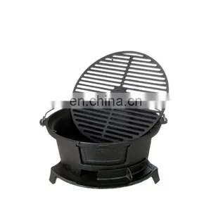 China Camping Cast Iron BBQ Grill Grates thumbnail-1