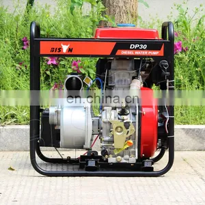 Bison China 6HP Single Cylinder High Pressure Diesel Centrifugal Selfpriming Water Pump thumbnail-2