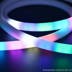 360 Degree WS2812B LC8812B Led 60 Leds/m Flex Neon Strip Waterproof Any View Remote Control RGB Color Changed thumbnail-1