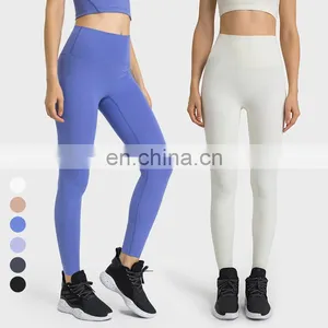 Free Size Breathable Fitness Yoga Wear Women Sport Yoga Pants Custom Tights High Waist Gym Leggings Butt Lifting Yoga Leggings thumbnail-2