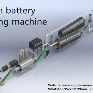 Waste Lithium Ion Battery Recycling Machine thumbnail-1