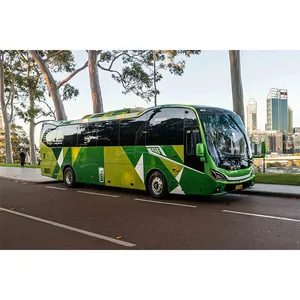 China Brand New Guangtong 12m 50 Seats Electric Tourist Coach Bus 60 Seater Green Zero Emissions Passenger Bus For Sale thumbnail-2