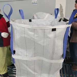 Manufacturer 2ton Cement Bulk Bag High Quality 2ton Big Bag Packing Cement Container Bag thumbnail-4