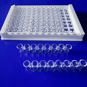 General Standard Quartz GLass UV 96 Well Plates Sigma / 96 Well Microplates / Detachable Multiwell ELISA Plates NEW thumbnail-5