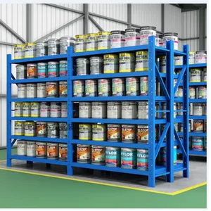 Light Duty Warehouse Storage Shelf Boltless Rivet Shelving Steel Shelf thumbnail-4