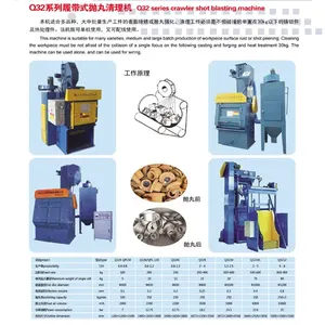 Q326 Crawler Shot Blasting Machine Die Casting Sandblasting Shot Blasting Treatment Material Selection High Quality thumbnail-4