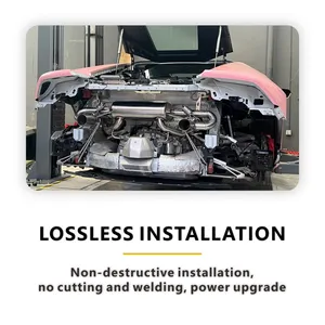 SS304 Exhaust System Catback for Mclaren GT Muffler With Tips High-performance Car Exhaust Parts thumbnail-5