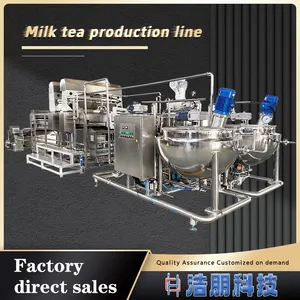 Automated Factory Juice Marble Bubble Milk Tea Production Machine Pearl Production Line thumbnail-1