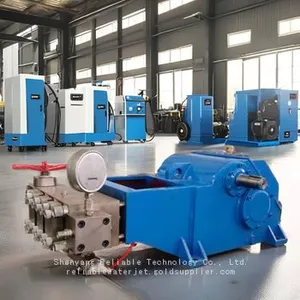 1500bar High Pressure Pump for High Pressure Cleaner, Waterjet Cleaning Machine thumbnail-4