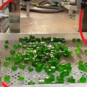 Moxin Small Semi-automatic Jelly Candy Vitamin Gummy Bear Candy Making Machine Soft Candy Mold Depositing Production Line thumbnail-2