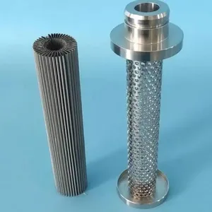 Tapered Stainless Steel Johnson Filter Element, Stainless Steel Conical Filter Element, Wedge Wire Welded Screen Pipe, Precision Filter Cartridge thumbnail-1
