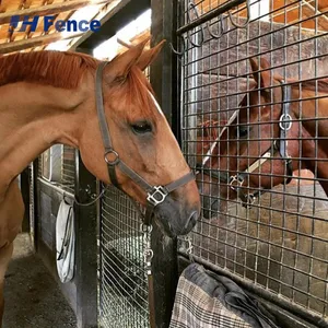 Customized 12ft Prefabricated Galvanized Steel Horse Stable Sell Luxurious Portable Outdoor Horse Stall With Roof Stalel thumbnail-3