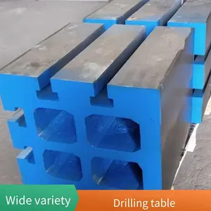 Cast Iron Square Box, Inspection, Measurement and Marking T-slot Auxiliary Heightened Square Cylinder Pad Box for Cnc Machine Tools thumbnail-4