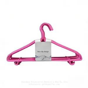 Slim Non-slip Metal Hangers Space Saving Closet Organizer Hangers thumbnail-3