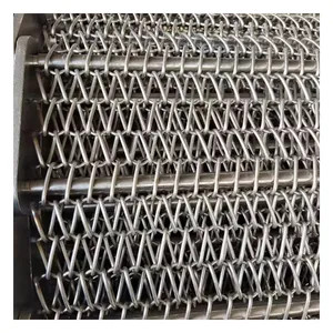 Spiral Metal Stainless Steel Conveyor Belt Mesh thumbnail-2