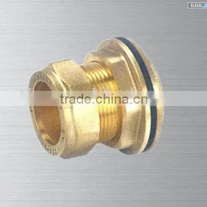 Brass Fitting Cap With Flange thumbnail-1