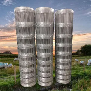 Economical Galvanized Wire Mesh Field Fence for Livestock and Farm Use thumbnail-5