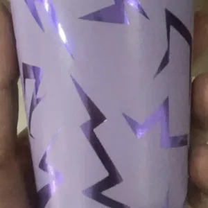 OEM Customized Double Layer Hotproof Paper Cup With Carbon Crystal Printing and Different Types and Function Cap thumbnail-5