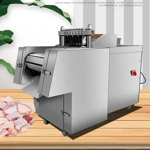 QDMECH Convenient Commercial Frozen Meat Whole Chicken Spare Rib RL014 Cutters Cube Cutter thumbnail-4