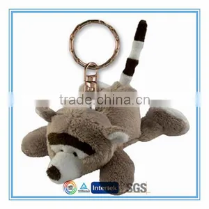 Lovely Raccoon 4" Mini Plush Keychain Toys thumbnail-1