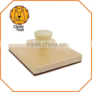 Wooden Rubber Stamp Angel & Miner 1 Pcs for Christmas thumbnail-3
