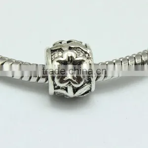 Europe and America Fashional Round Hole Beads, Anti-silver Bracelet & Necklace Accessories thumbnail-1