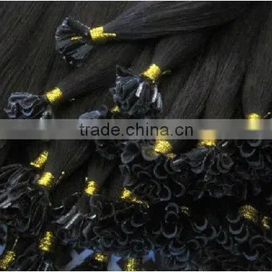 Factory Wholesale Flat Tip Prebonded Hair Extension High Quality thumbnail-1