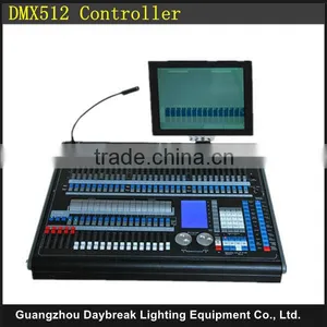 Professional Stage Dmx512 Controller / 2010 Pearl Console / 2048 DMX Controller Flight Case Pack thumbnail-1
