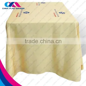 Custom Trade Show Square Gold Table Tablecloth thumbnail-2