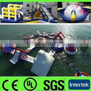 Commercial Inflatable Island and Float / Floating Inflatable Water Island for Kids and Adults Quality Choice thumbnail-1