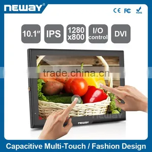 10.1 Inch 800mA Lux Auto Brightness Industry LCD Touchscreen thumbnail-1