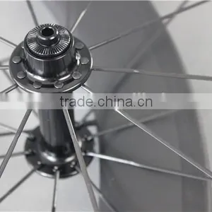 Bicycles Carbon Wheels Wide Carbon Wheels With Sapim Spokes Chinese Carbon Wheelset W56T thumbnail-2
