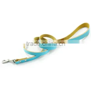 China Supplier Flat Leather Walking Dog Leash thumbnail-3