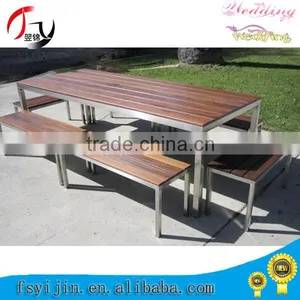 Hot Selling Folding Table and Benches With Teak thumbnail-1