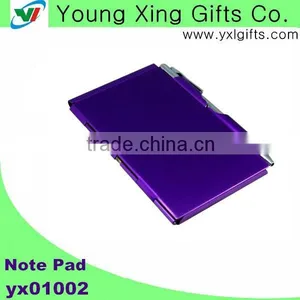 Custom Aluminum Pocket Size Notebook With Pen thumbnail-3