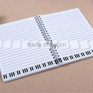 the Notes Piano Keyboard 32k Notebook Notepad Diary Music Stationery thumbnail-2