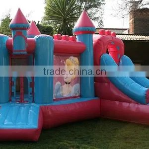 Funny Princess Castle Bouncy Castle Inflatable Princess Bounce House for Sale thumbnail-3