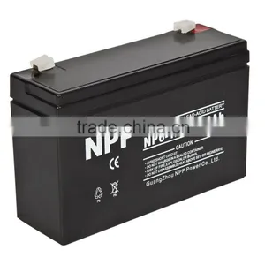 6v12ah SMF Battery Rechargeable Long Life Battery for Emergency Light thumbnail-2