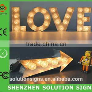 Custom Led Bulb Metal Sign for Sale thumbnail-4